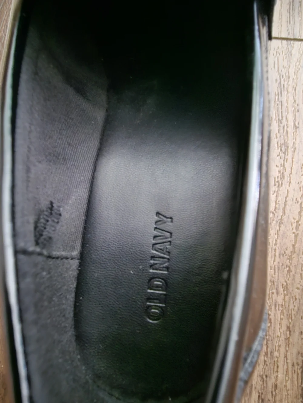 Old Navy Black Patent Women's Penny Loafers